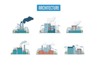 手繪卡通形象工廠效果圖插畫設(shè)計(jì)ai矢量圖圖片 ai素材下載 插畫元素大全 編號 18448566